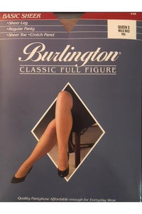 Kayser Roth Queen Size Sheer Toe Pantyhose in Nude  from SexyShoes.com