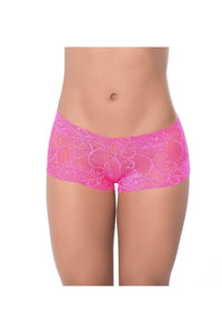 Mapale Lace Boyshort in Pink  from SexyShoes.com