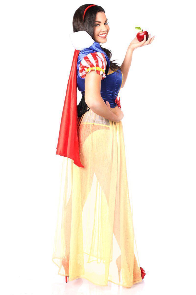 Daisy Corsets Lavish 4 PC Snow Princess Costume in Multi 