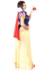 Daisy Corsets Lavish 4 PC Snow Princess Costume in Multi 