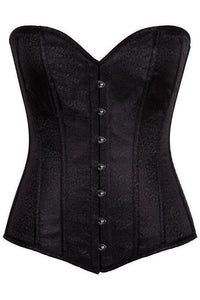 Daisy Corsets Lavish Black Brocade Corset in Black 