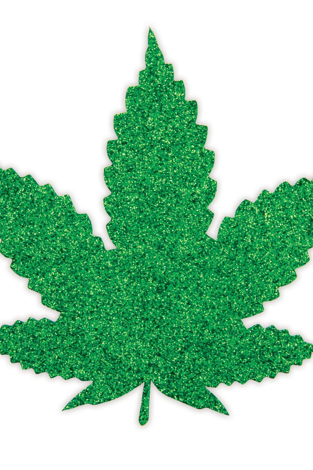 Peekaboo Pasties Leaf Shaped Pasty in Green  from SexyShoes.com