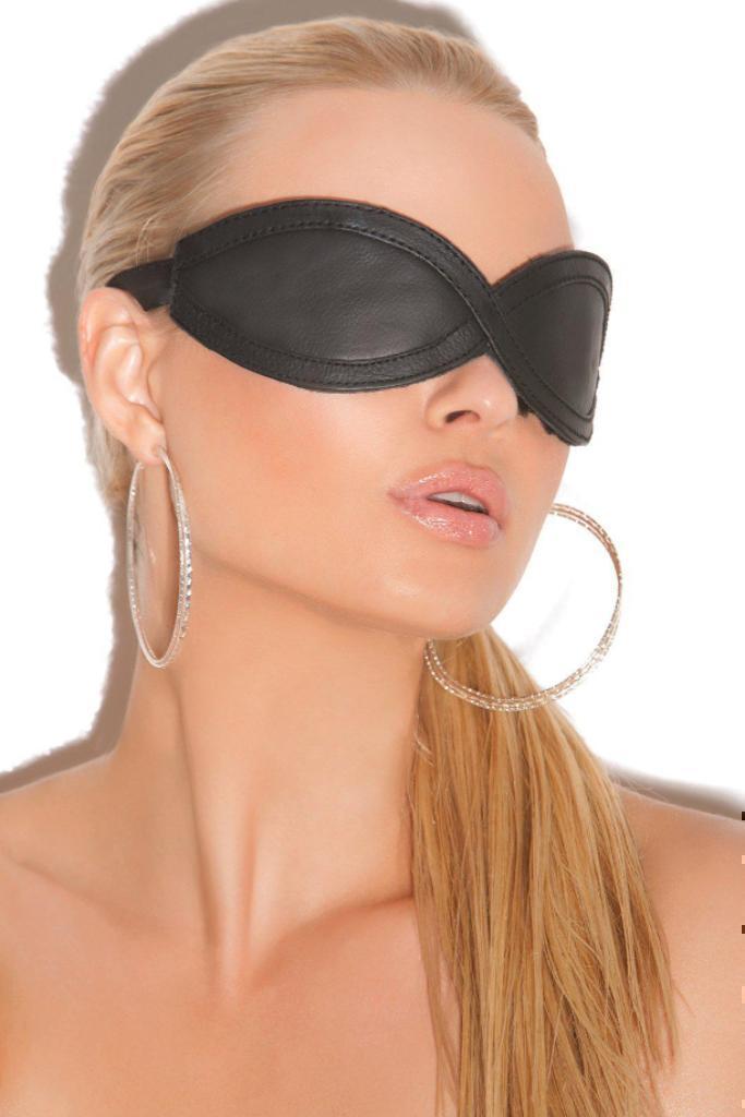 Leather Blindfold-Elegant Moments-SEXYSHOES.COM