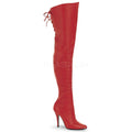 SS-LEGEND-8899 Thigh Boot  | Red Genuine Leather
