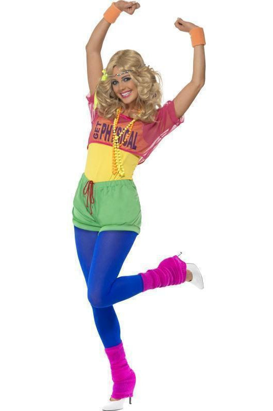 Let's Get Physical Girl Costume | Multi-Fever-SEXYSHOES.COM