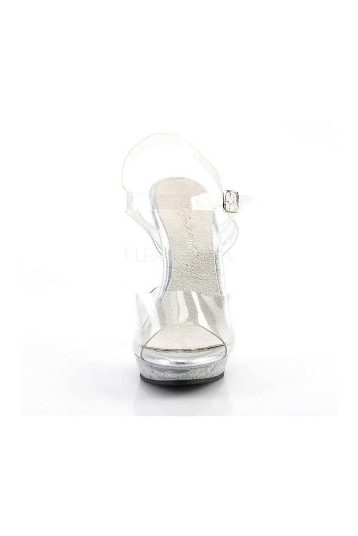 LIP-108MG Sandal | Clear Vinyl-Fabulicious-Sandals-SEXYSHOES.COM
