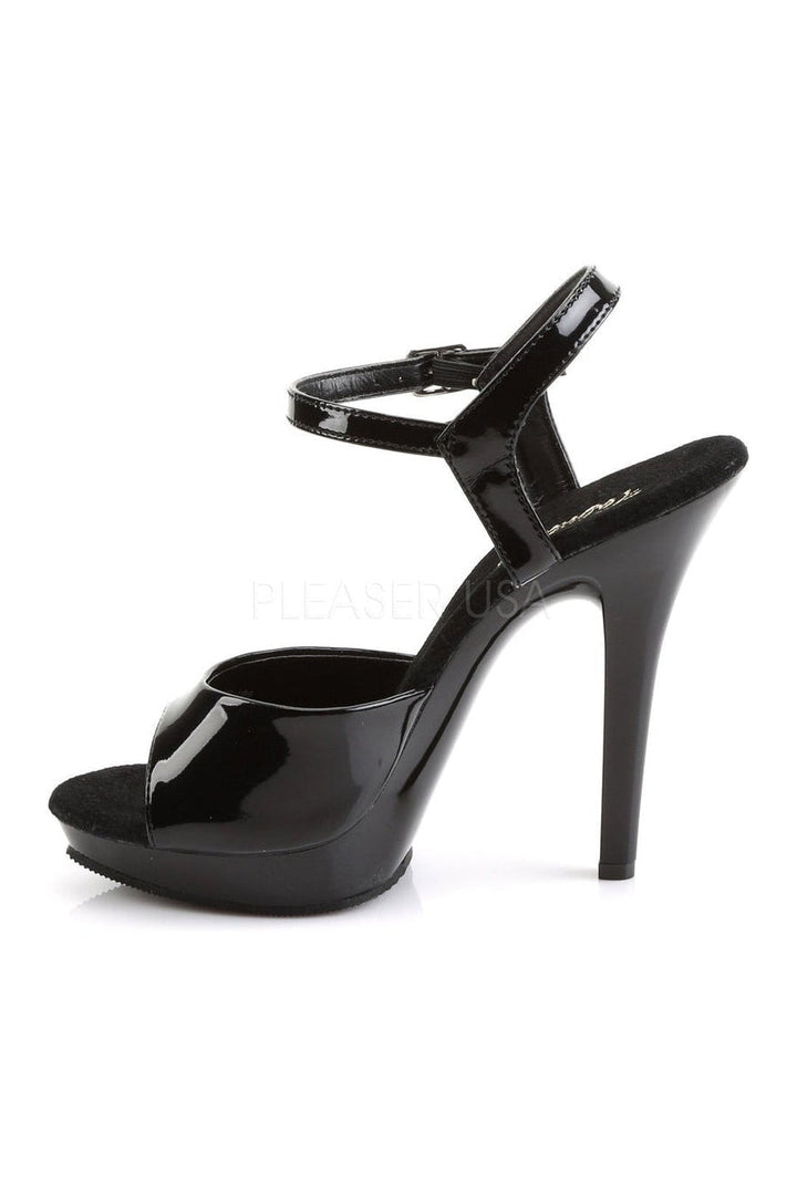 LIP-109 Sandal | Black Patent-Fabulicious-Sandals-SEXYSHOES.COM