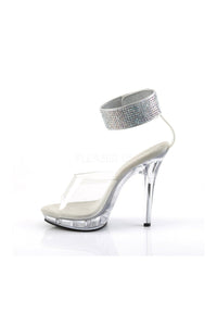 Fabulicious LIP-142 Sandal in Clear Vinyl