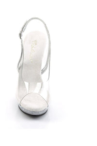 Fabulicious LIP-150 Sandal in Clear Vinyl