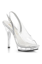 LIP-150 Sandal | Clear Vinyl