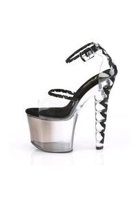 Pleaser LOVESICK-712T Exotic Sandal in Clear Vinyl