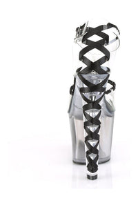 Pleaser LOVESICK-712T Exotic Sandal in Clear Vinyl