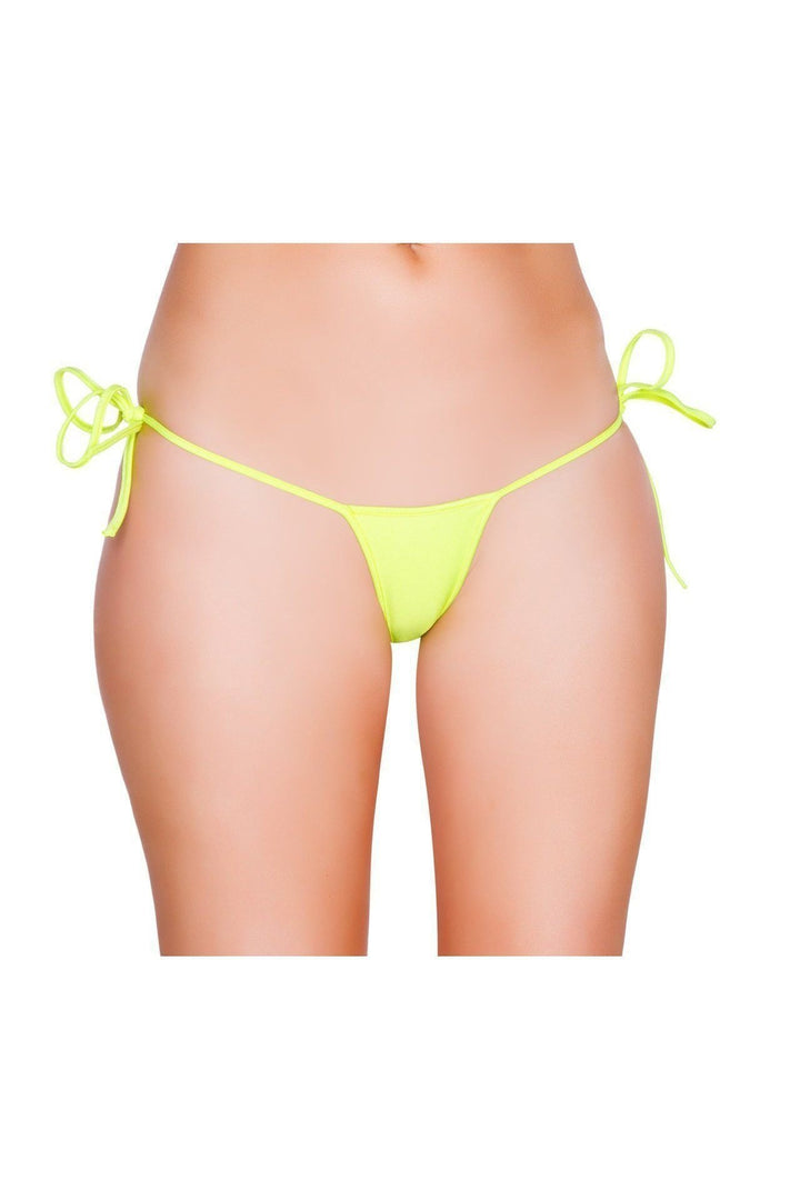 Low Cut Tie Side Thong-Roma Dancewear