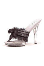 M-CUTIE Platform Slide | Black Patent