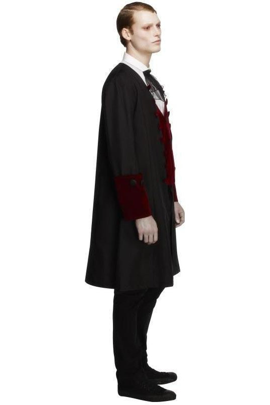 Male Fever Gothic Vamp Costume | Black-Fever-Vampire Costumes-SEXYSHOES.COM