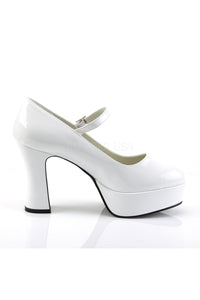 Funtasma MARYJANE-50 Mary Jane in White Patent