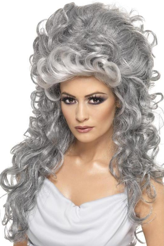 Medeia Witch Beehive Wig | Grey-Fever-SEXYSHOES.COM