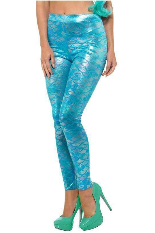 Mermaid Leggings | Blue-Fever-SEXYSHOES.COM