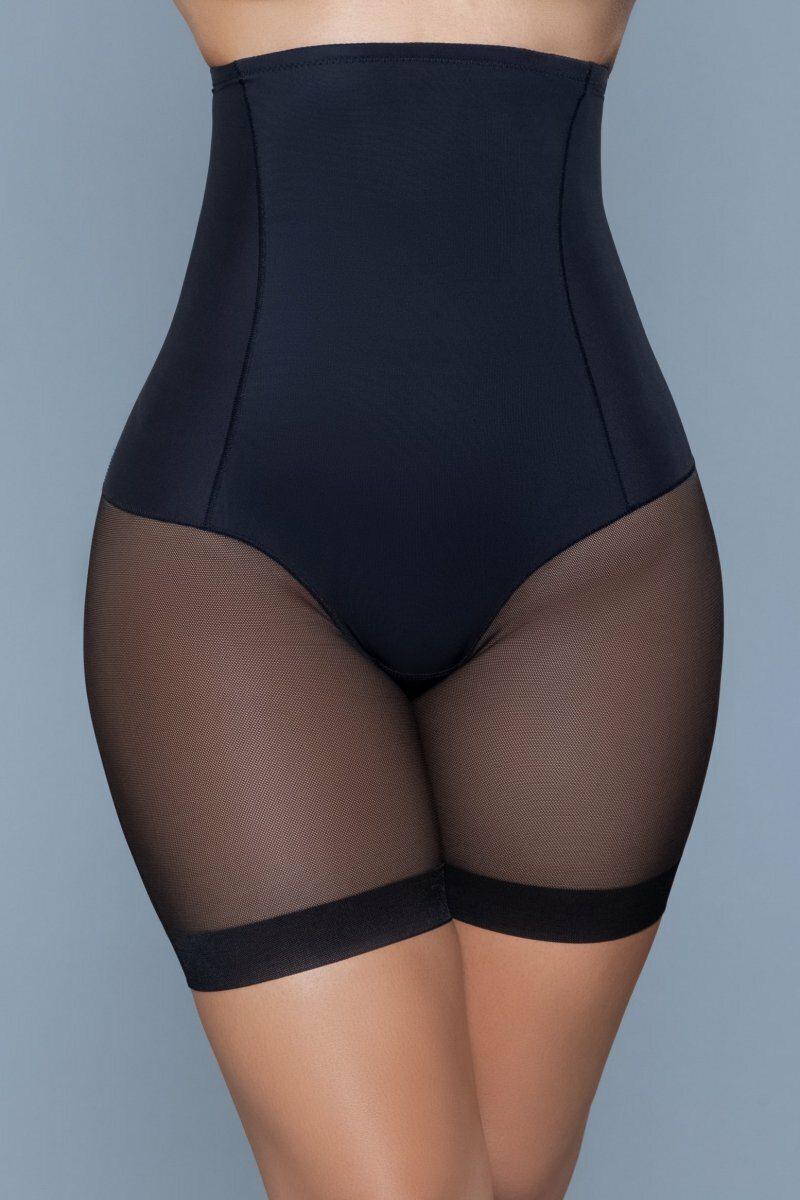 Mesh Shapewear Shorts-Body Enhancers-BeWicked-Black-S/M-SEXYSHOES.COM
