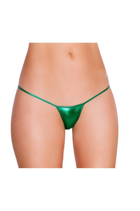 Roma Dancewear Metallic Micro Bottom in Green  from SexyShoes.com