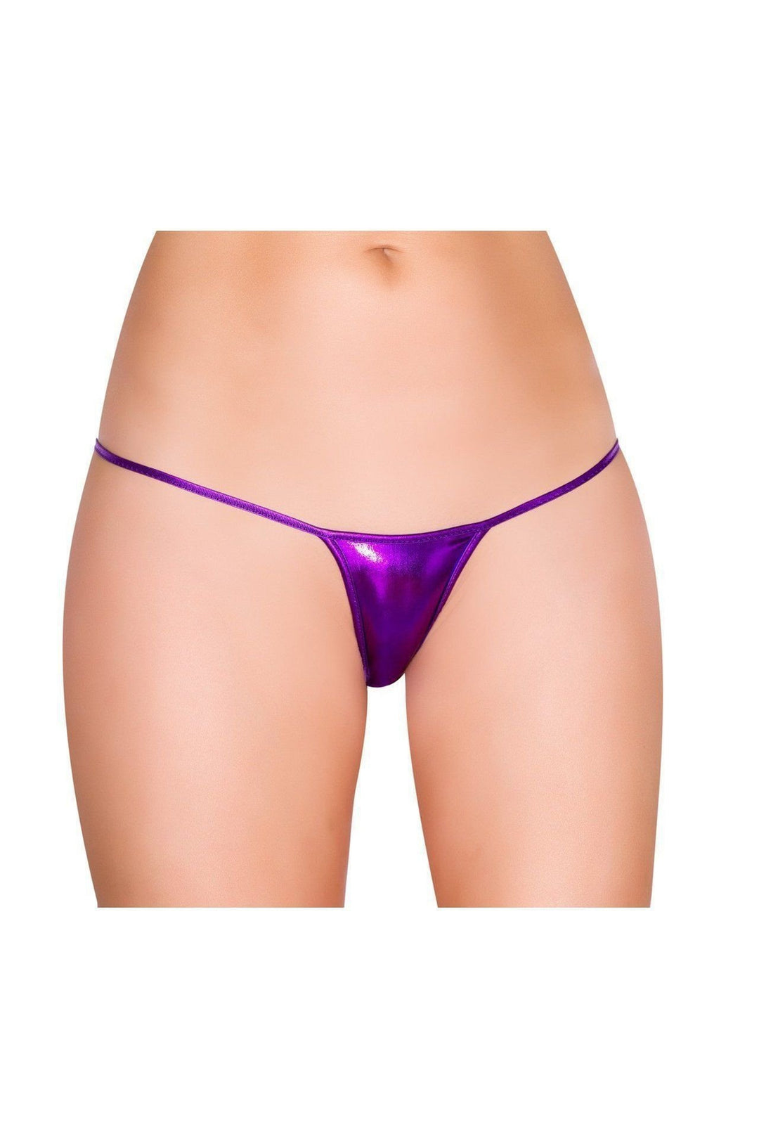 Roma Dancewear Metallic Micro Bottom in Purple  from SexyShoes.com