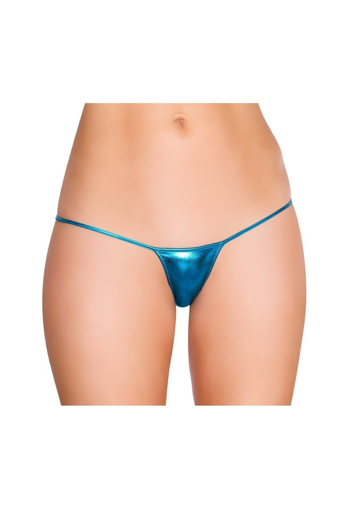 Roma Dancewear Metallic Micro Bottom in Turquoise  from SexyShoes.com
