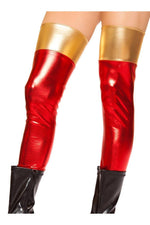 Metallic Super Hero Leggings