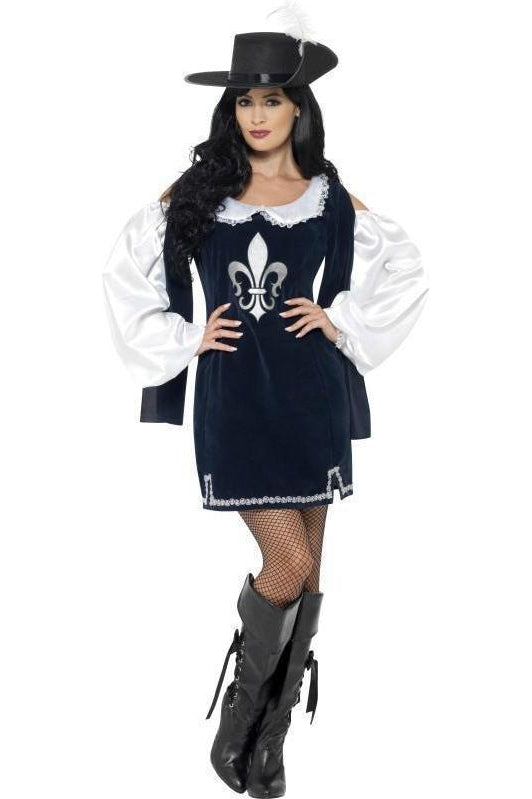 Musketeer Female Costume | Blue-Fever-SEXYSHOES.COM