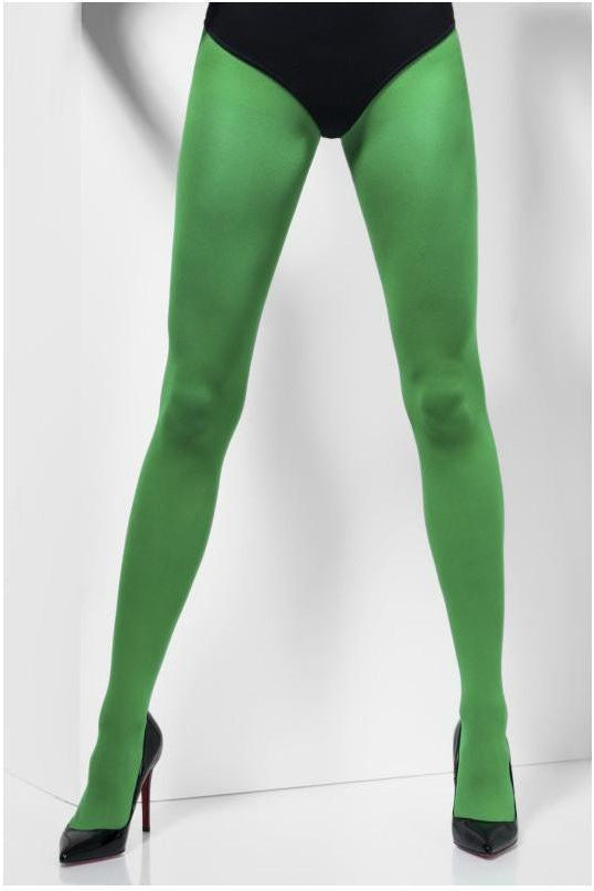 Opaque Tights | Green-Fever-Green-Neon Tights-SEXYSHOES.COM