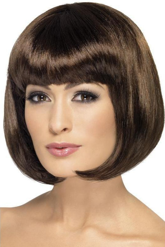 Partyrama Wig, 12 inch | Brown-Fever-SEXYSHOES.COM