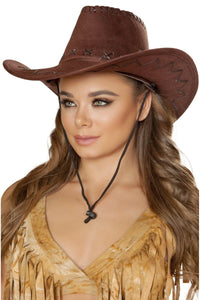 Roma Costumes Pinup Sheriff Hat in Brown  from SexyShoes.com