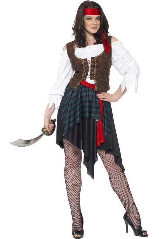Pirate Lady Costume | Brown-Fever-SEXYSHOES.COM