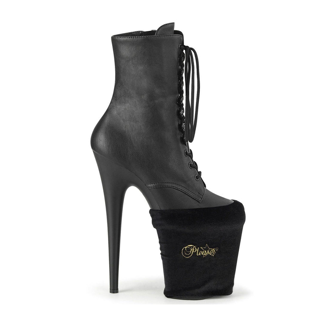 Pleaser  Platform Protector in Black Velvet from SexyShoes.com