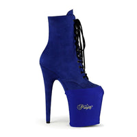 Pleaser  Platform Protector in Blue Lycra from SexyShoes.com