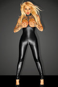 Powerwetlook Breast Free Strappy Suit