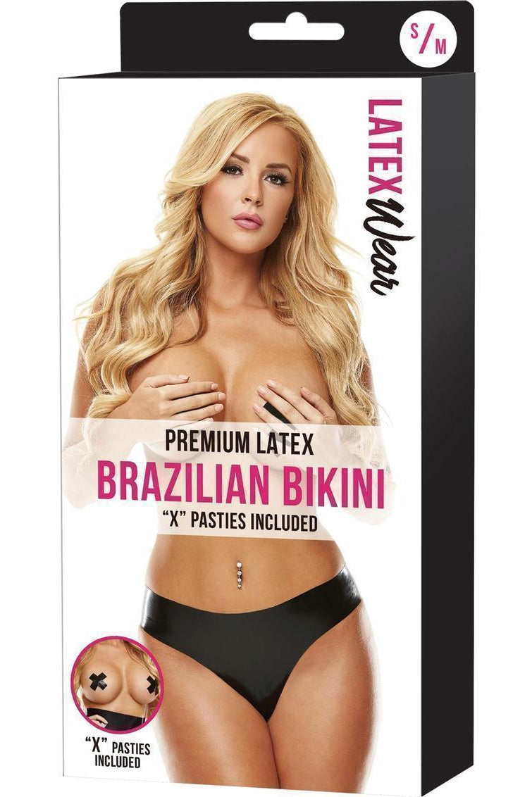 Premium Latex Brazilian Bikini-Latexwear-SEXYSHOES.COM