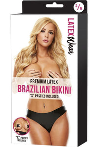 Premium Latex Brazilian Bikini-Latexwear-SEXYSHOES.COM