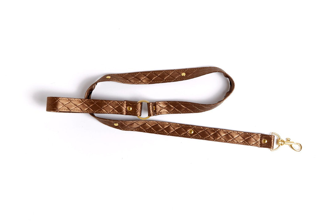 Quilted Embossed Collar and Leash Set, X-Play