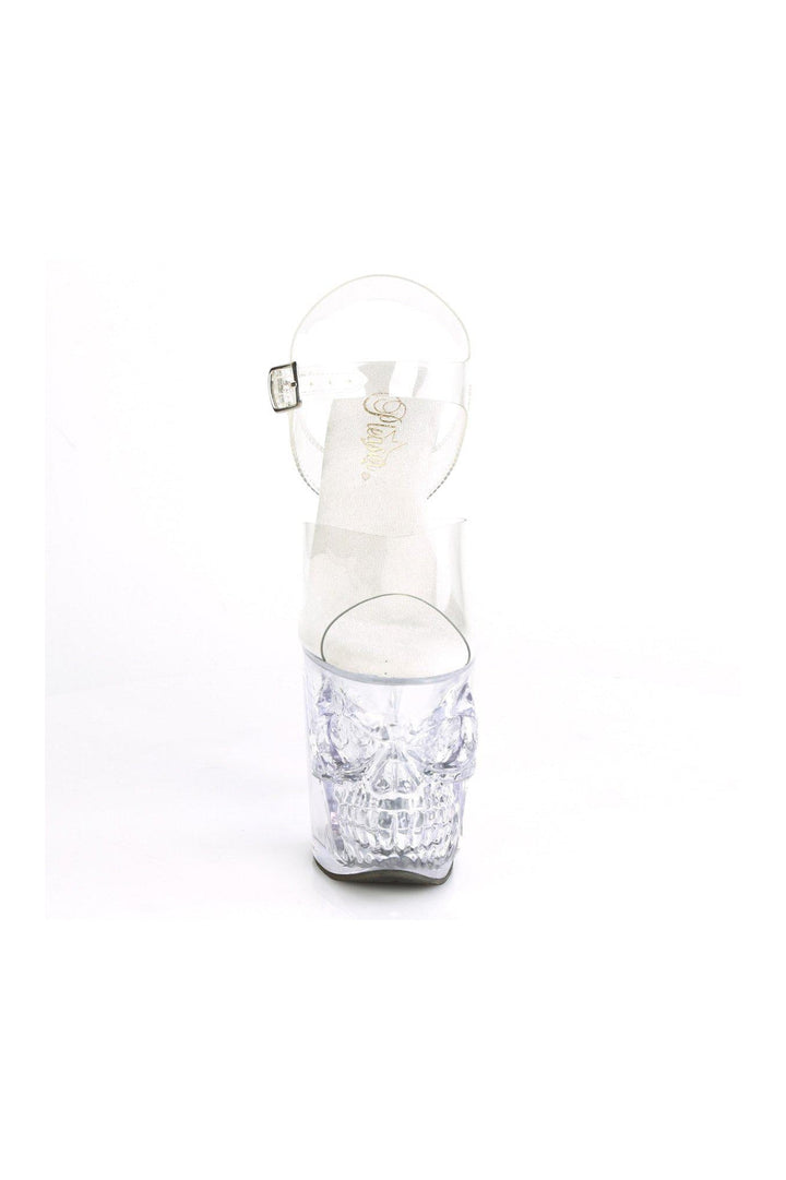 RAPTURE-808 Sandal | Clear Vinyl