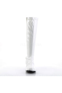 Funtasma RETRO-300 Go Go Boot in White Patent