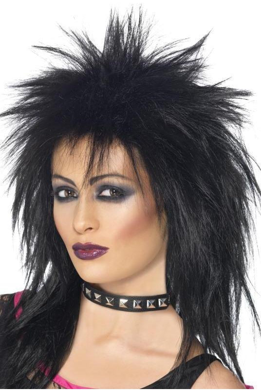 Rock Diva Wig | Black-Fever-SEXYSHOES.COM