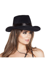 Roma Black Cowboy Hat