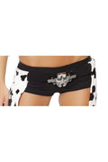Roma Double Gun Belt Buckle with Star Detail