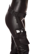 Roma Leg Holster with Connected Belt