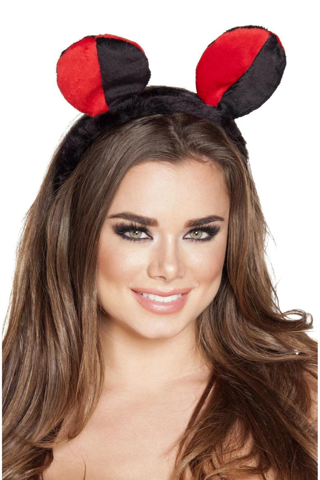 Roma Red/Black Lady Bug Head Piece-SEXYSHOES.COM