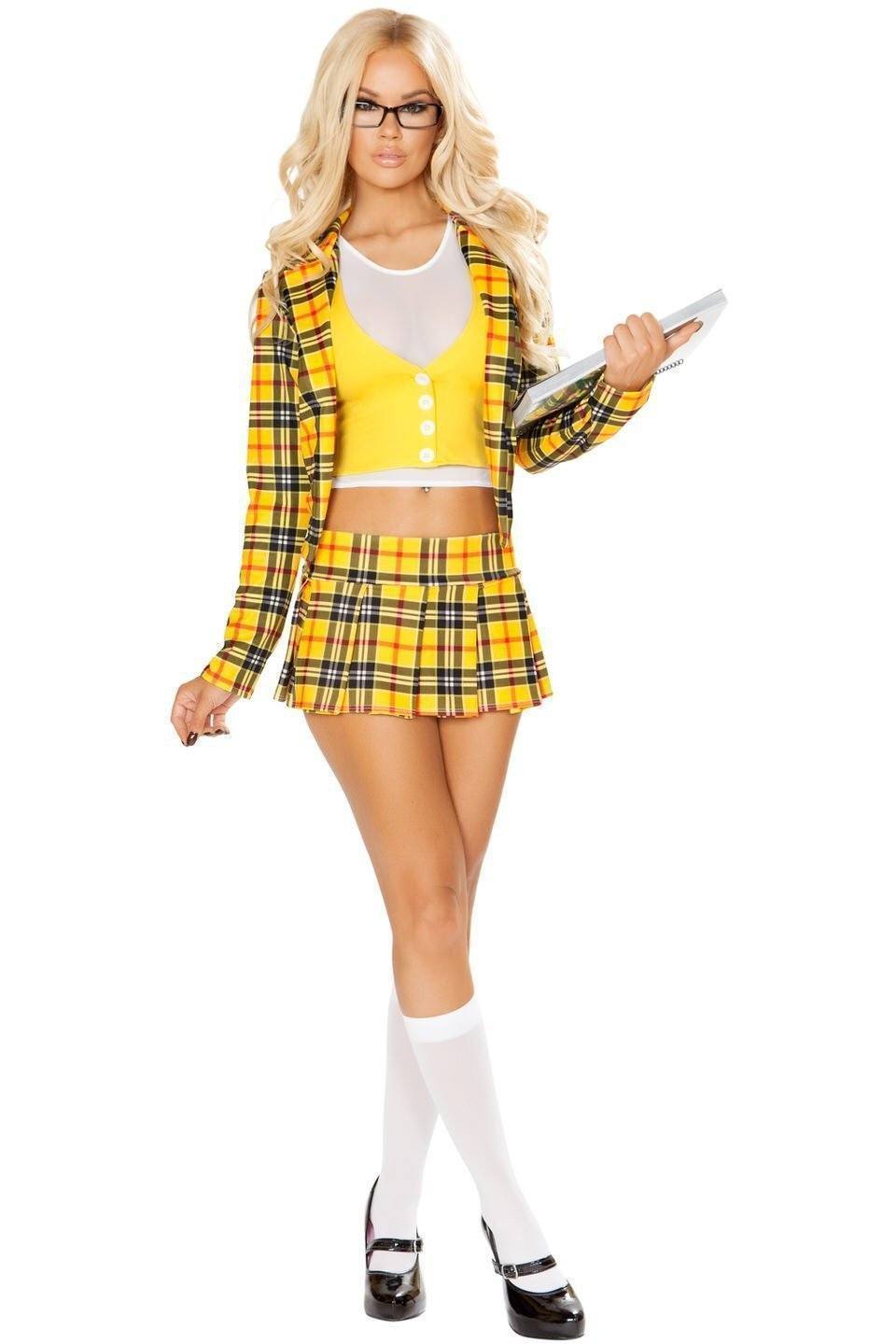 Roma School Girl without a Clue Costume-SEXYSHOES.COM