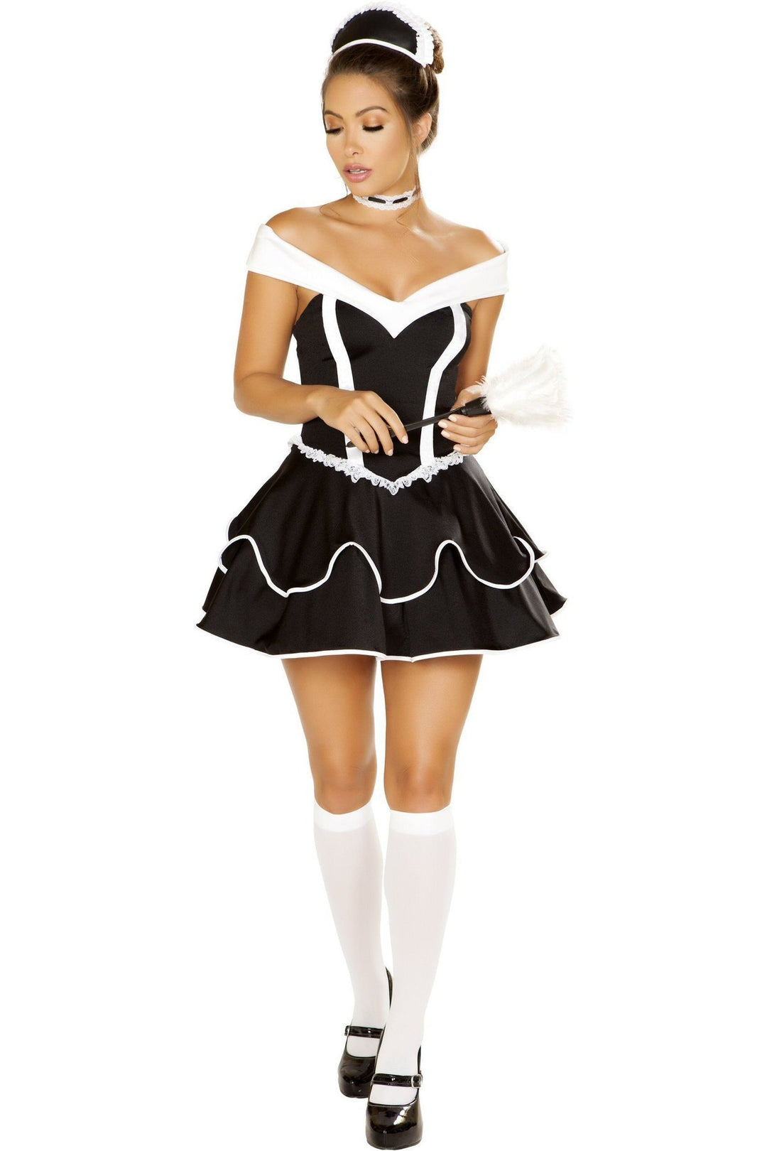 Roma Sexy Chamber Maid Costume-SEXYSHOES.COM