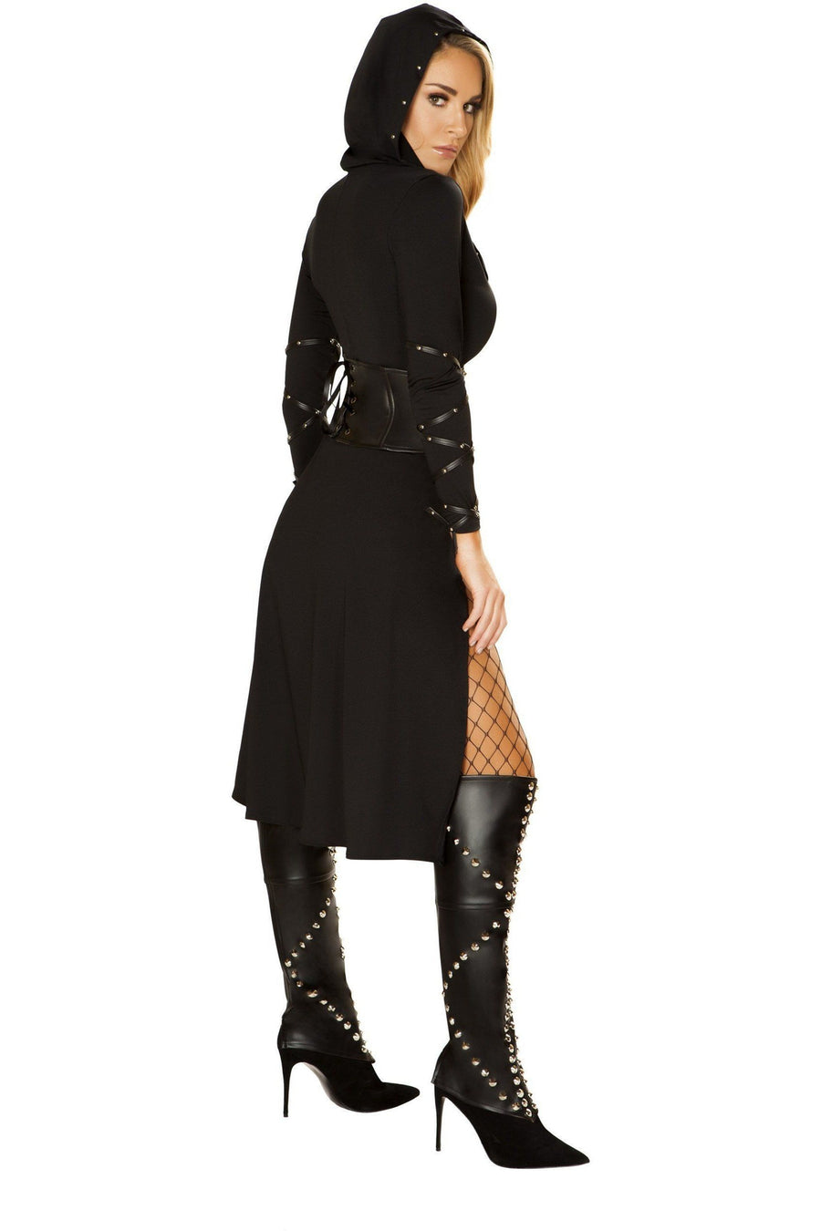 Roma Costumes Roma The Queens Assassin Costume in Black 