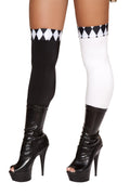 Roma Wicked Jester Stockings Costume