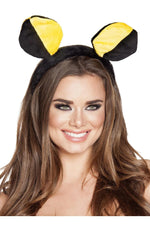 Roma Yellow/Black Bumble Bee Head Piece- As